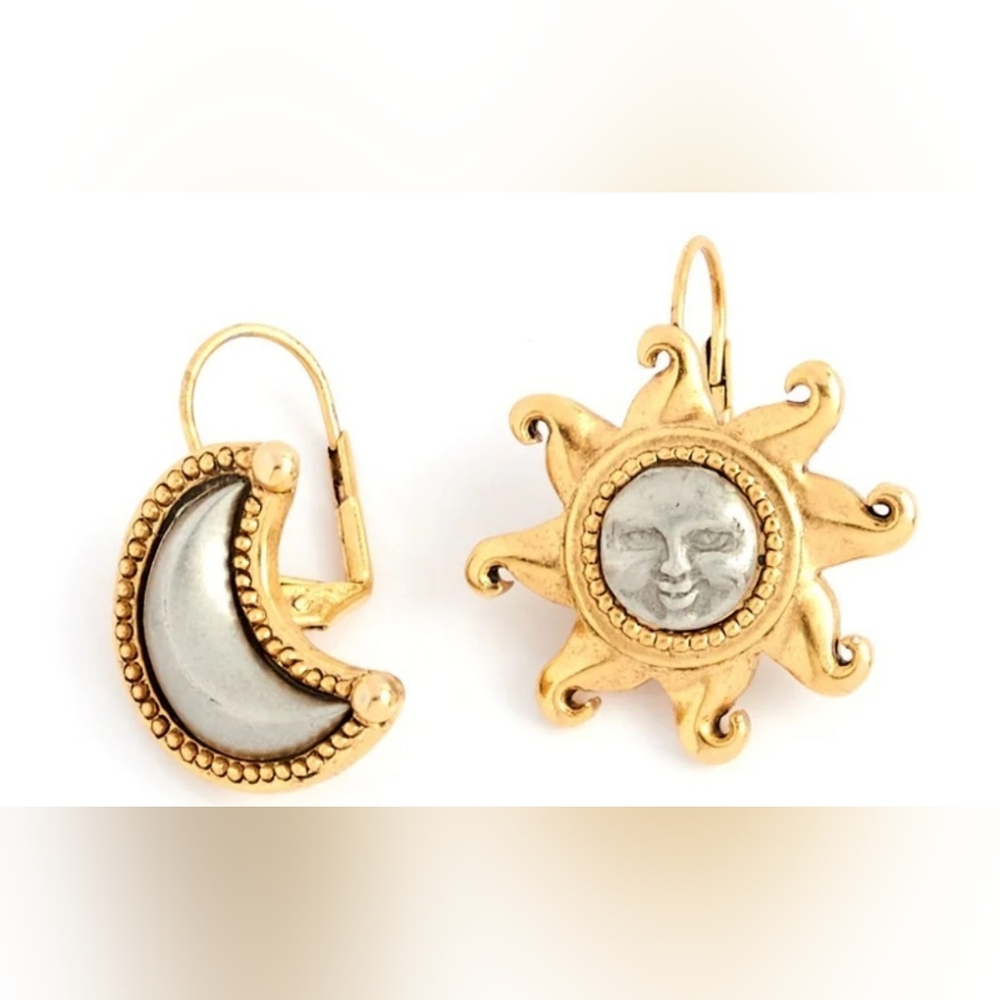 Vintage Jonnet Jewelry Celestial Earrings